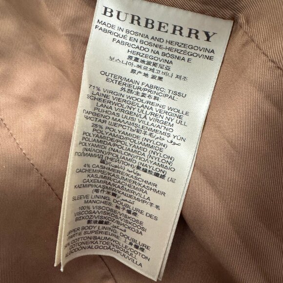 Burberry Brit Daylesmoore Wool Coat - Picture 13 of 14